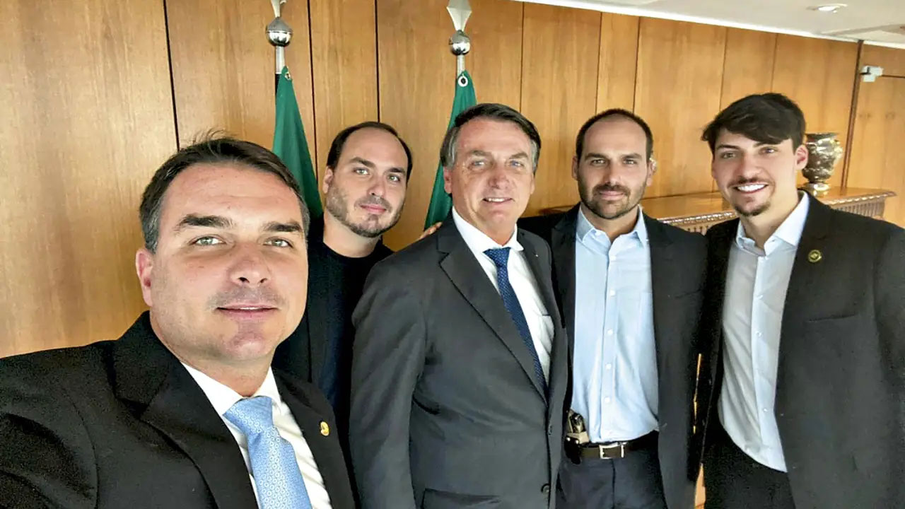 Foto: Divulgação Flávio Bolsonaro via Instagram