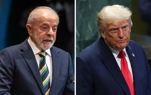 Os presidentes Lula e Donald Trump | Foto: Reprodução
