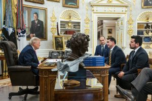 Crédito: rede social de Trump