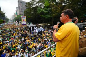 Crédito: Vittor Sales/Campanha Flávio Bolsonaro